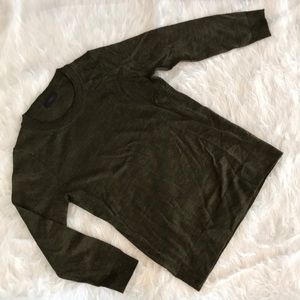 J. Crew 3/4 Sleeve sweater with shimmer detail!